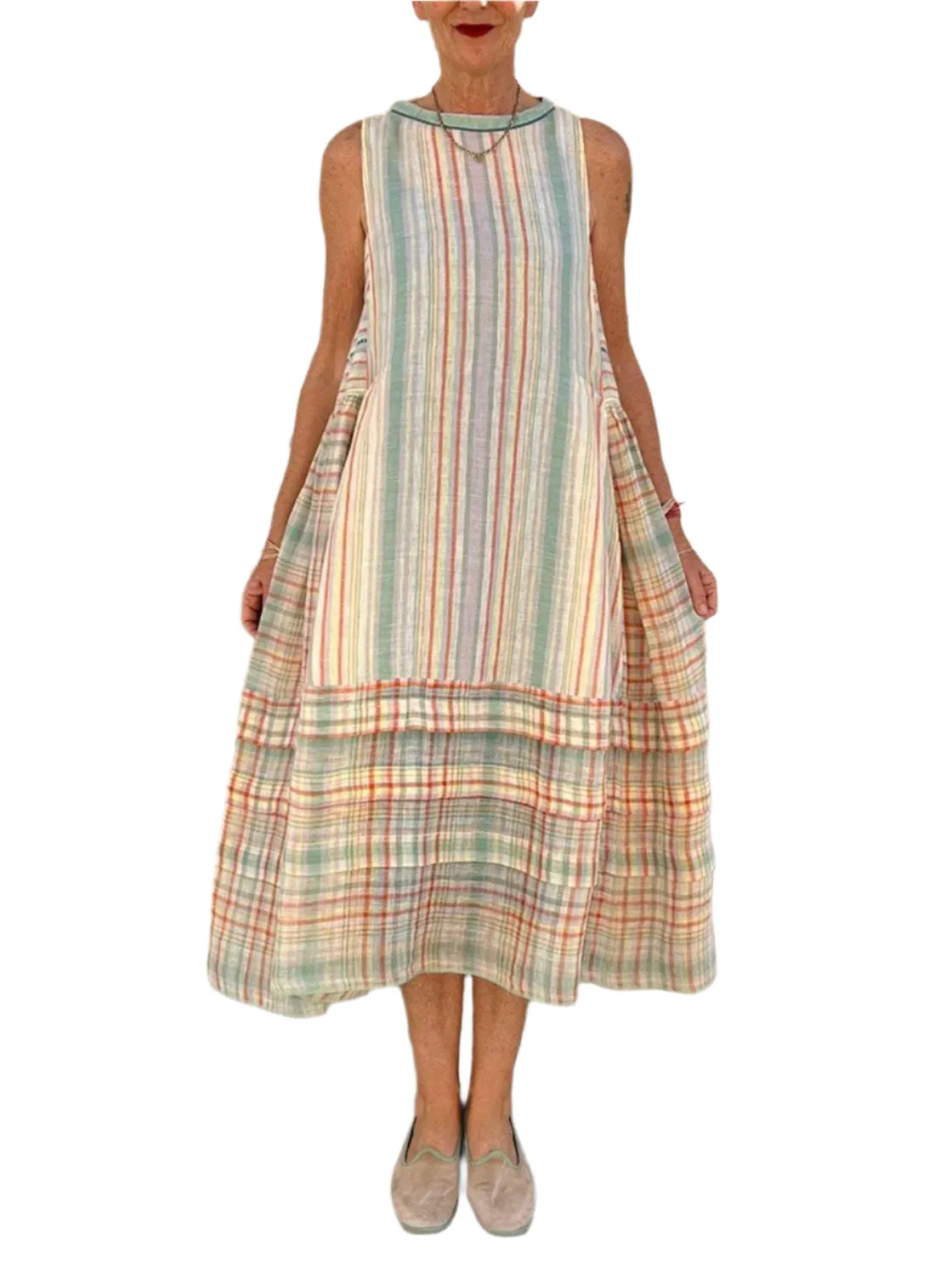Isabella – Elegant Printed Dress for Women