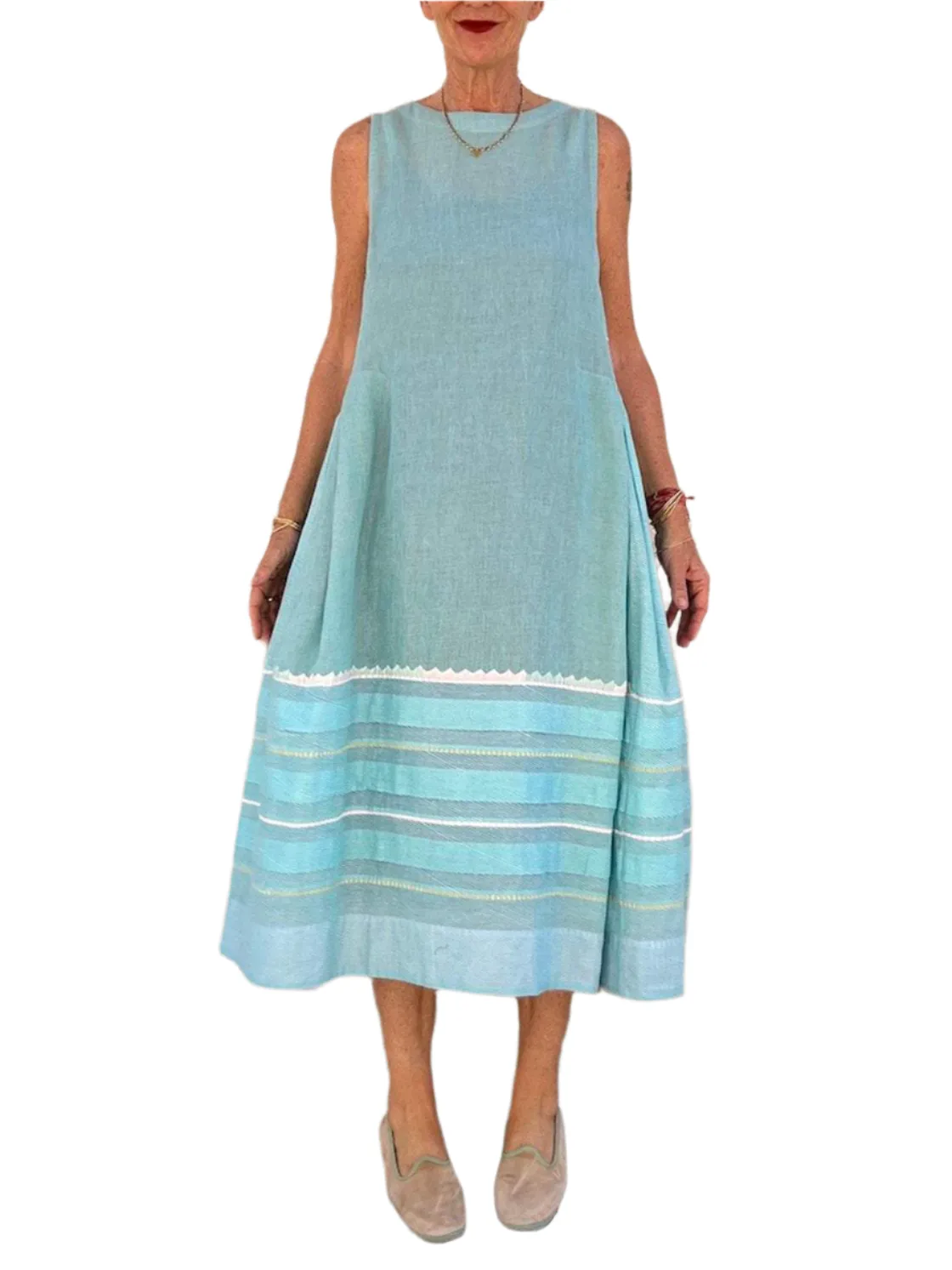 Isabella – Elegant Printed Dress for Women