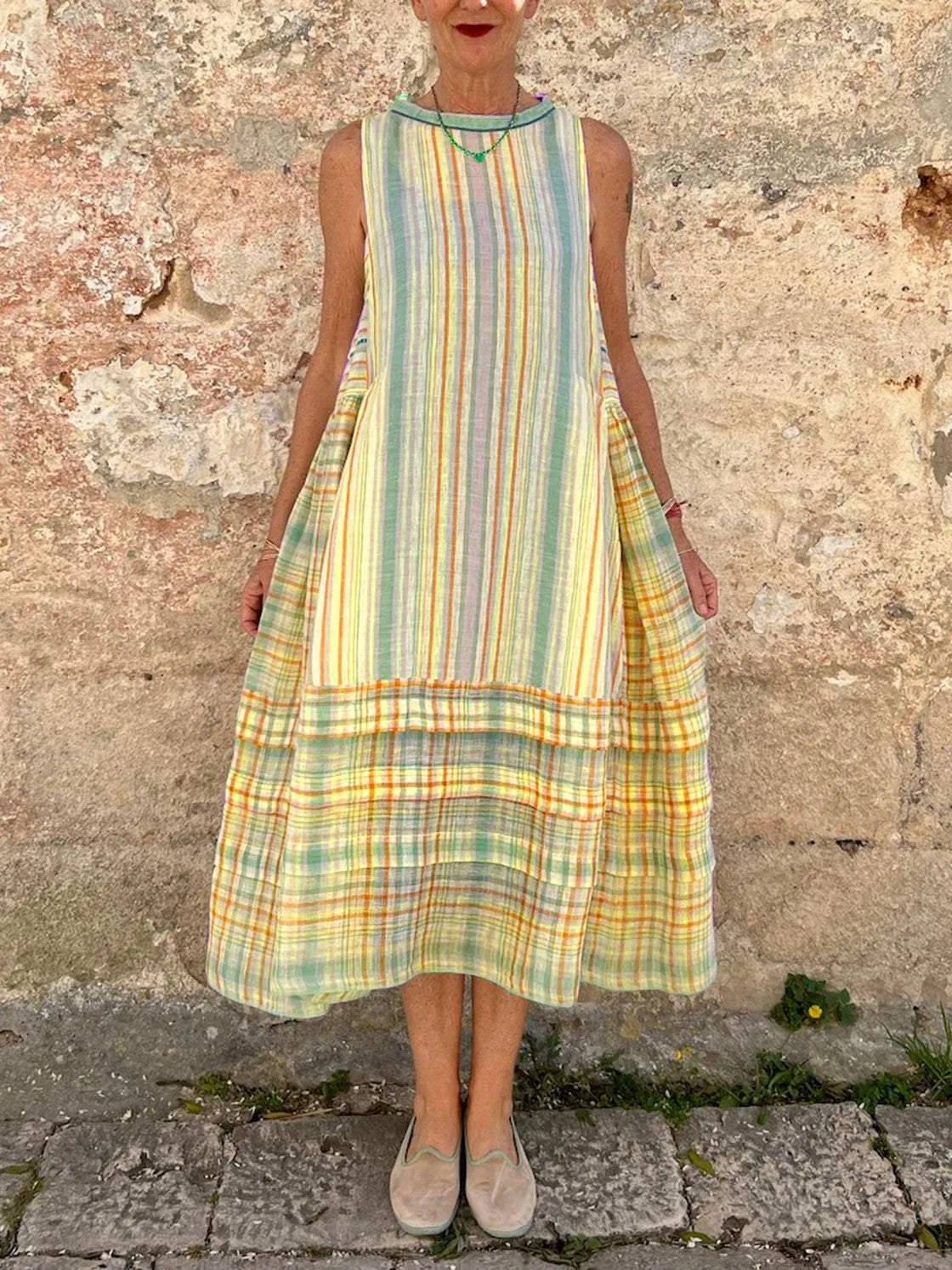 Isabella – Elegant Printed Dress for Women