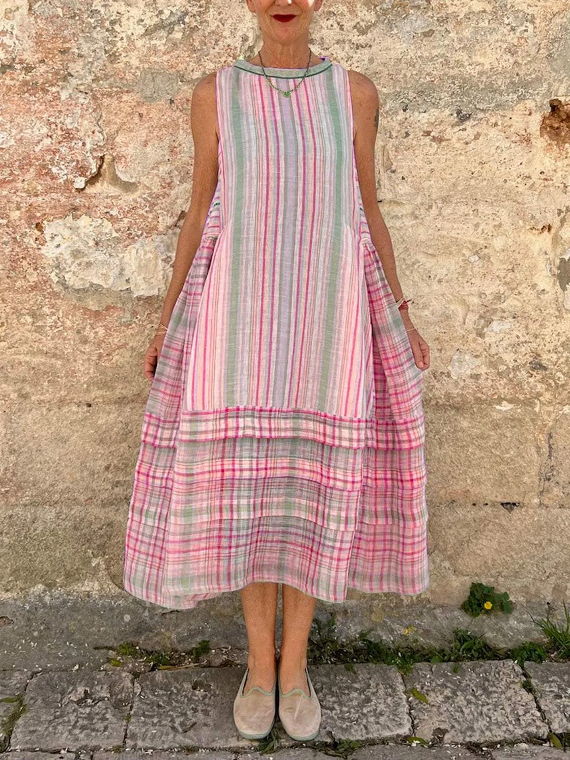 Isabella – Elegant Printed Dress for Women