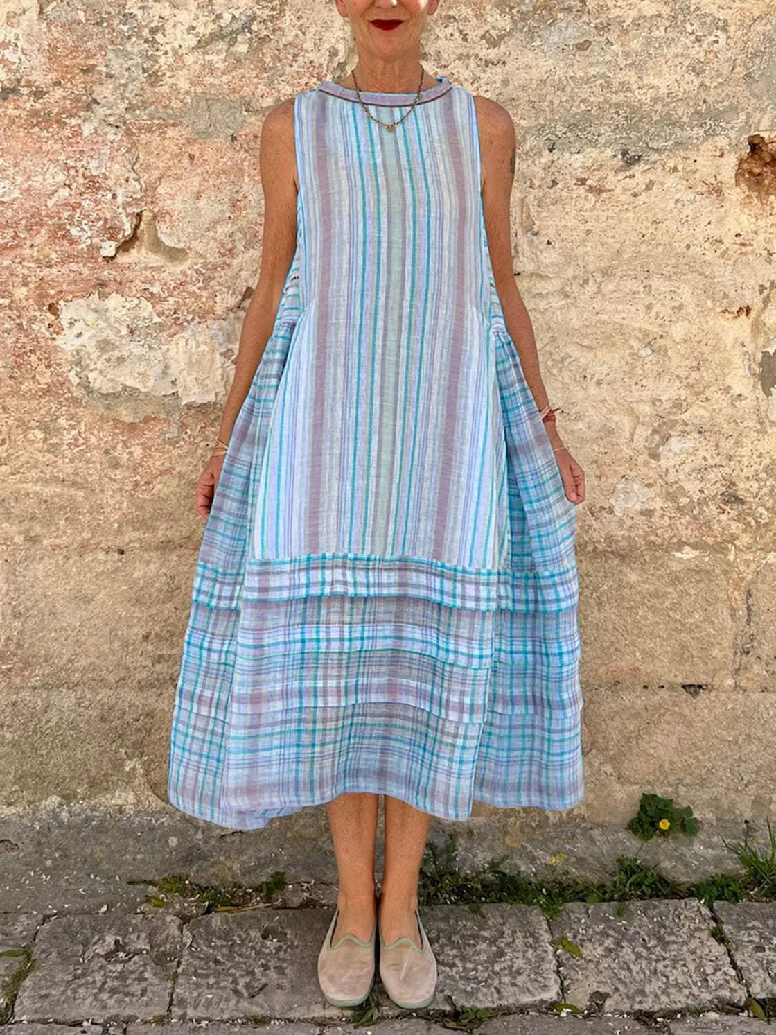 Isabella – Elegant Printed Dress for Women
