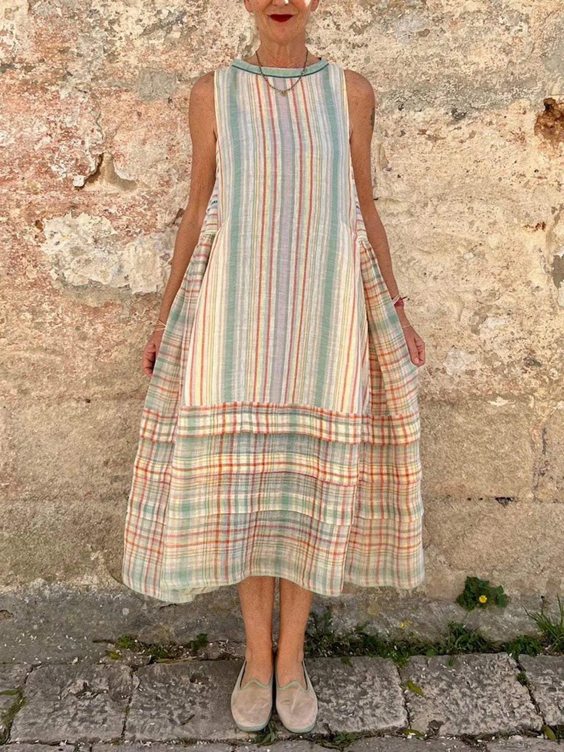 Isabella – Elegant Printed Dress for Women