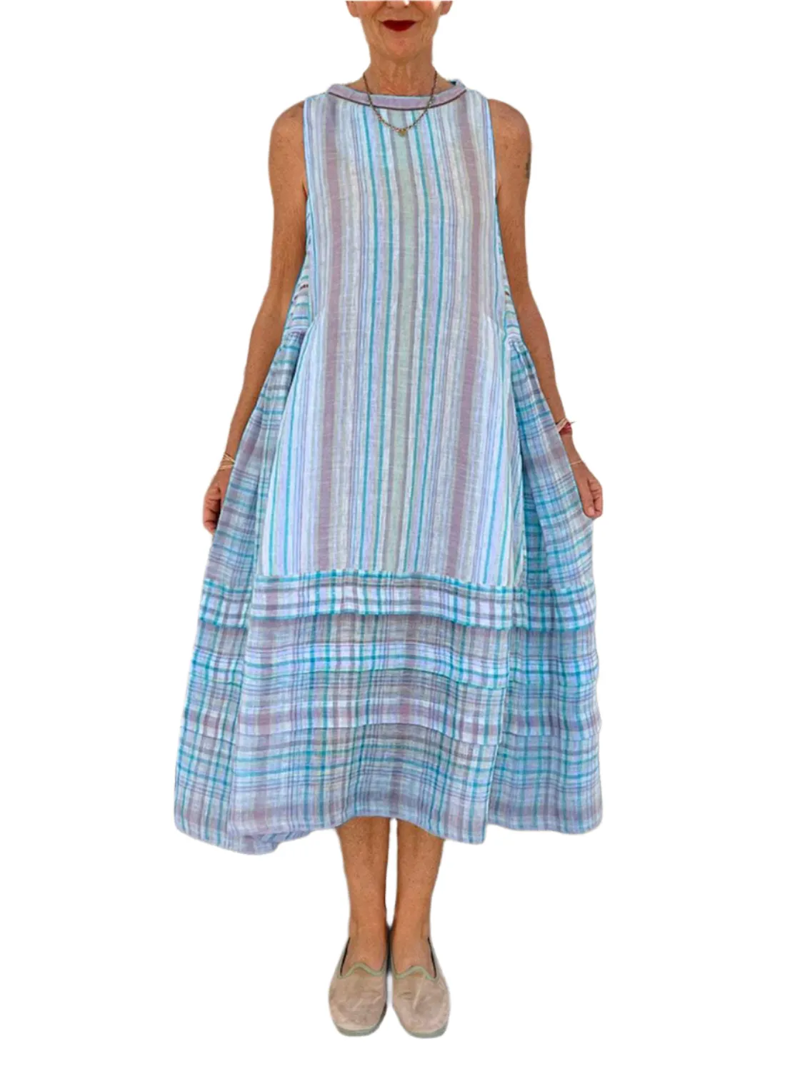 Isabella – Elegant Printed Dress for Women