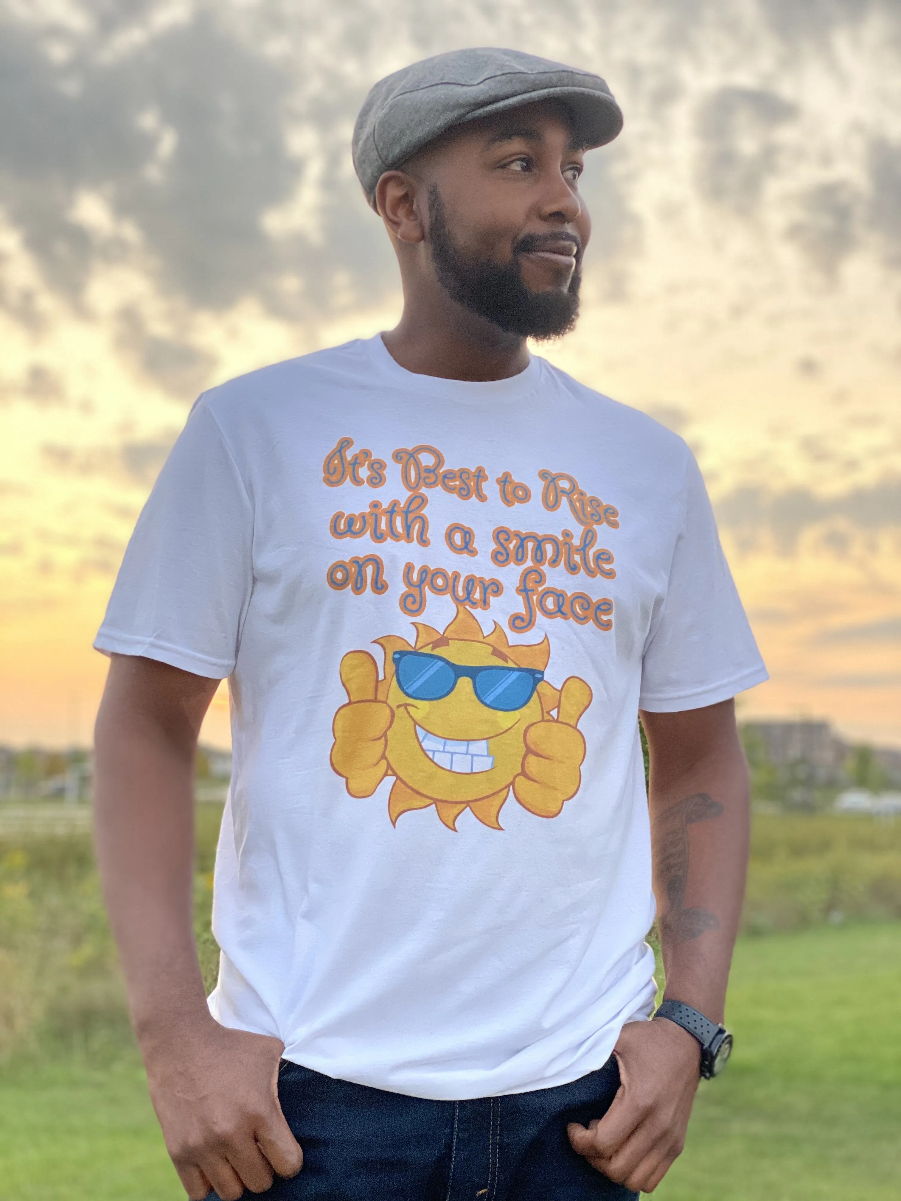 It's Best To Rise With A Smile on Your Face