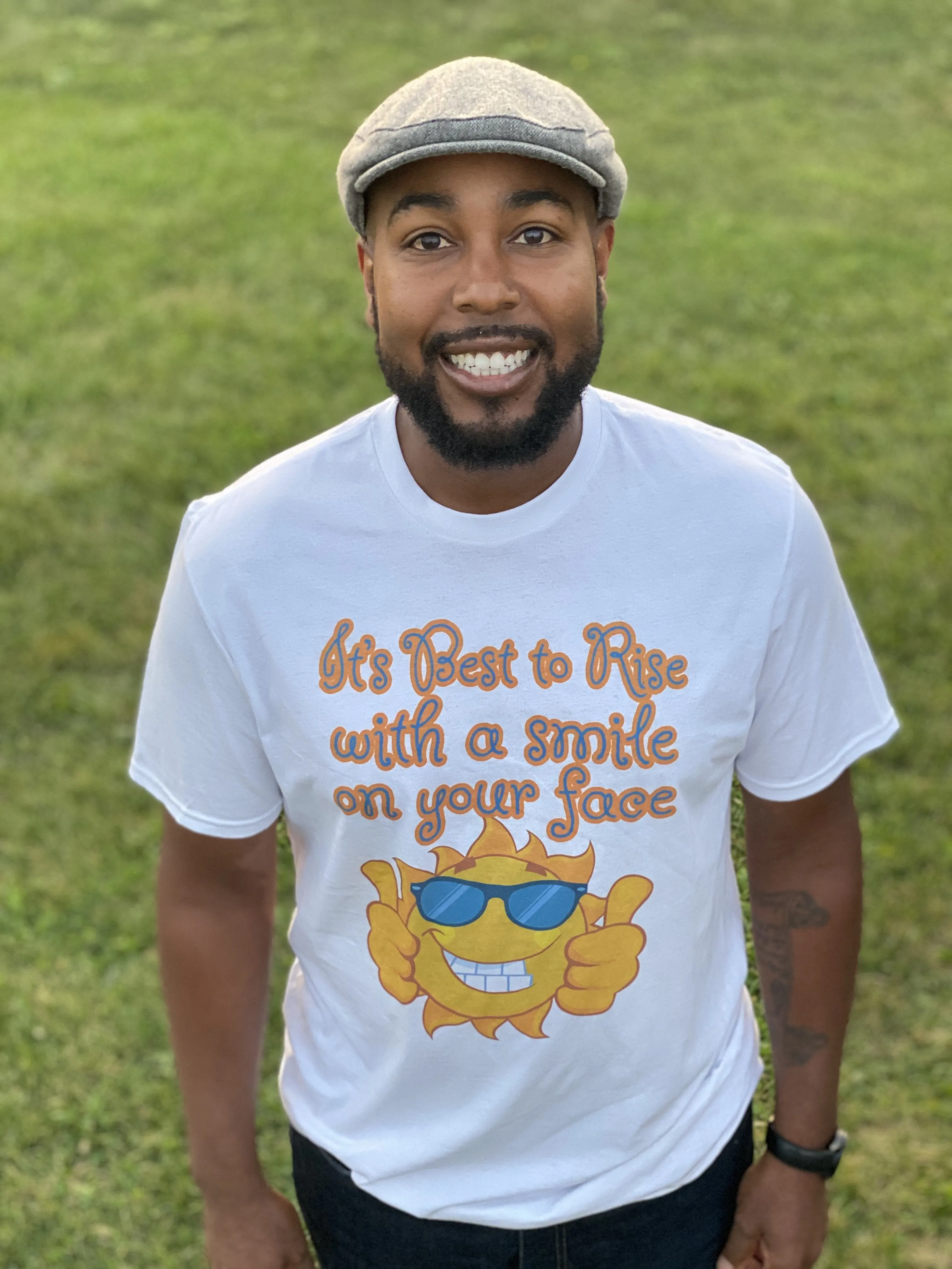 It's Best To Rise With A Smile on Your Face