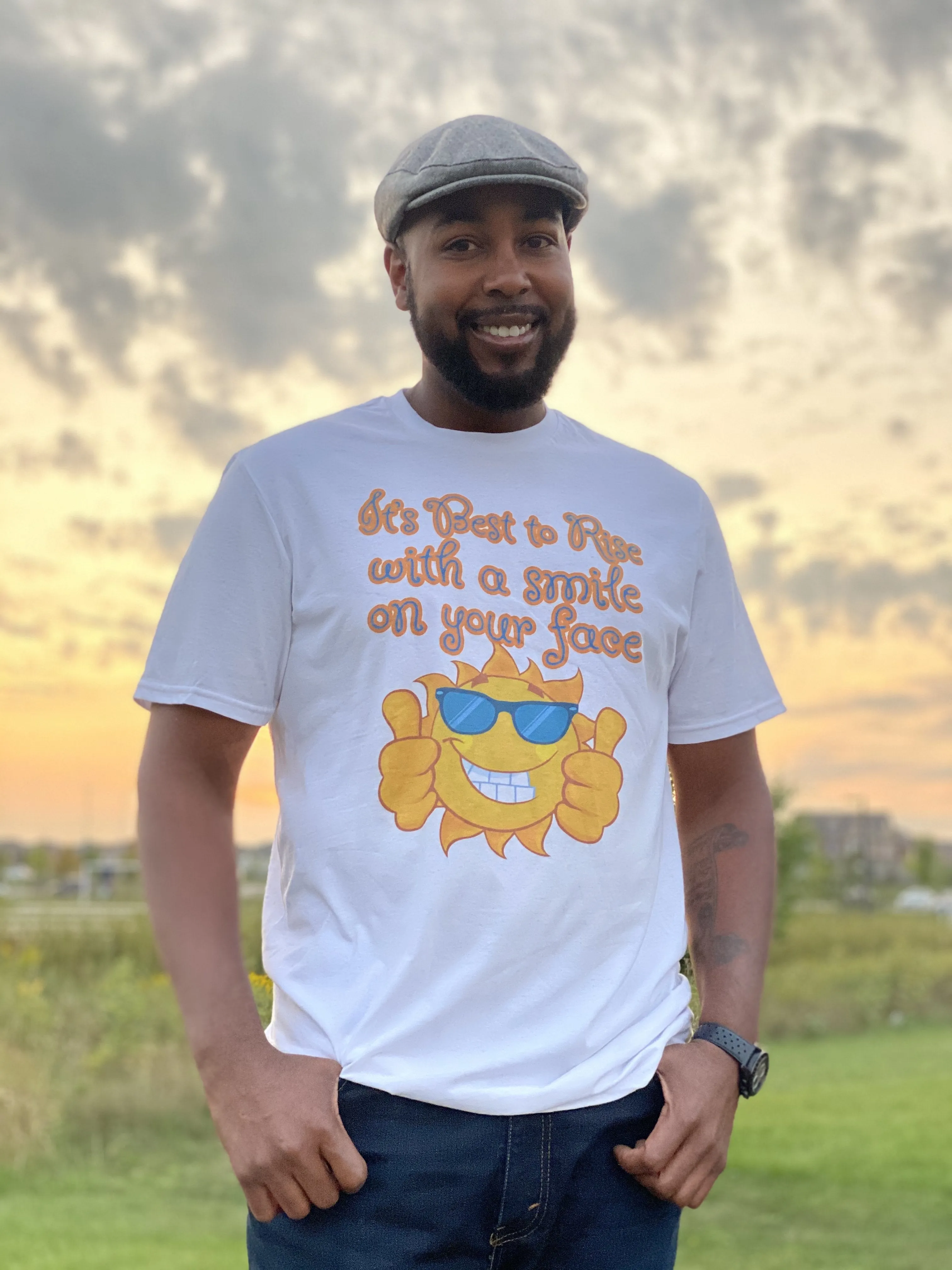 It's Best To Rise With A Smile on Your Face