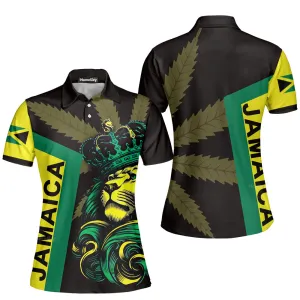 Jamaica Lion Polo Shirts T-shirt HD03601 QT303018La