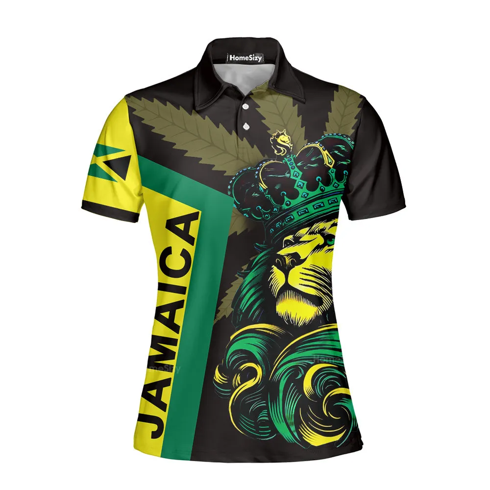 Jamaica Lion Polo Shirts T-shirt HD03601 QT303018La