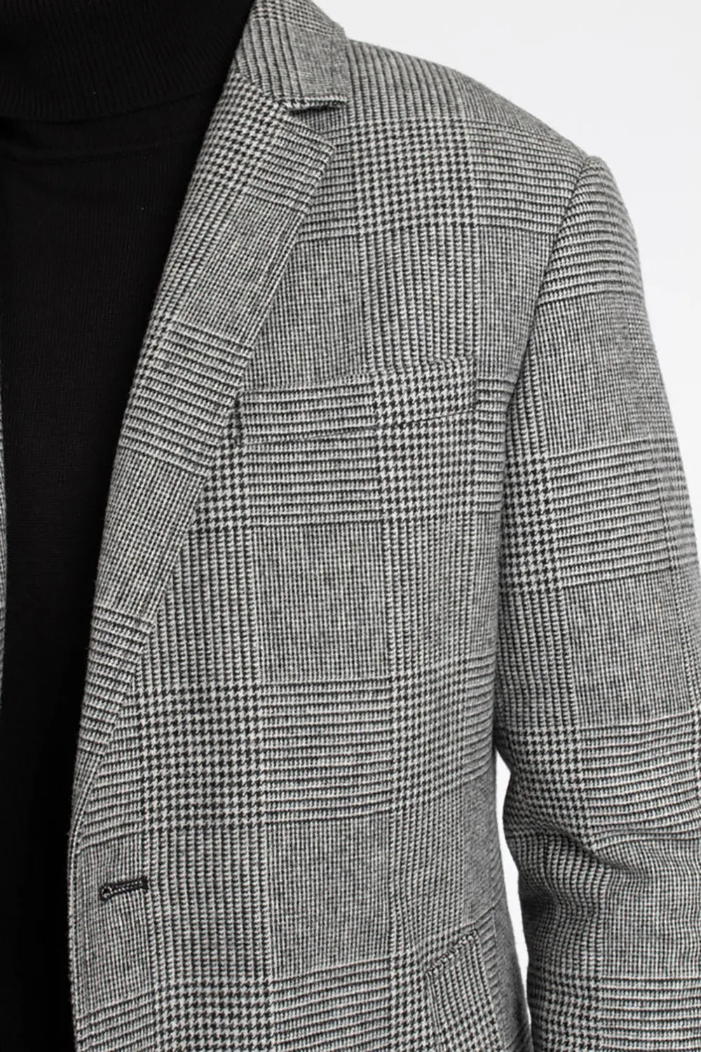 JAMES HARPER PUPPYTOOTH CHECK OVERCOAT JHJ84