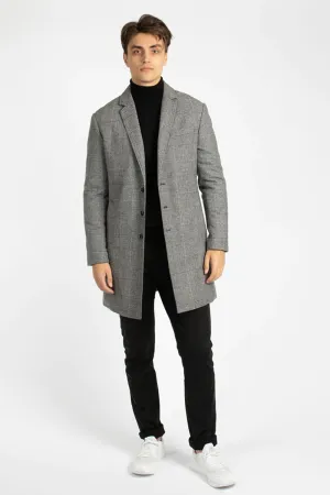 JAMES HARPER PUPPYTOOTH CHECK OVERCOAT JHJ84