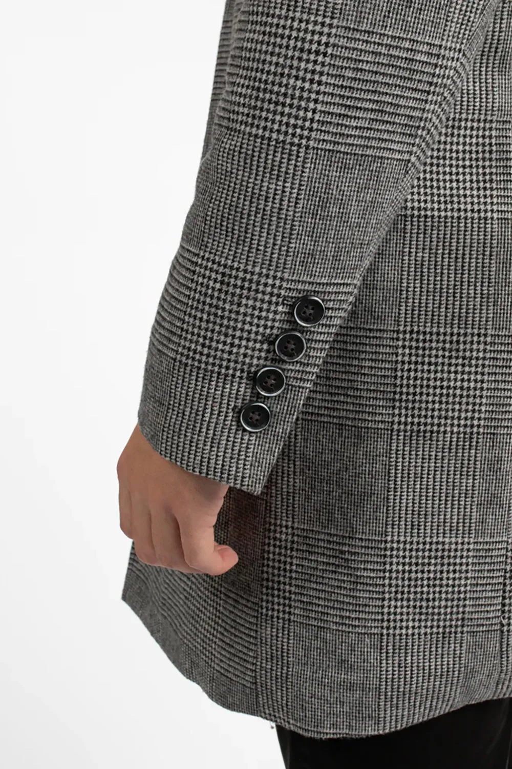 JAMES HARPER PUPPYTOOTH CHECK OVERCOAT JHJ84