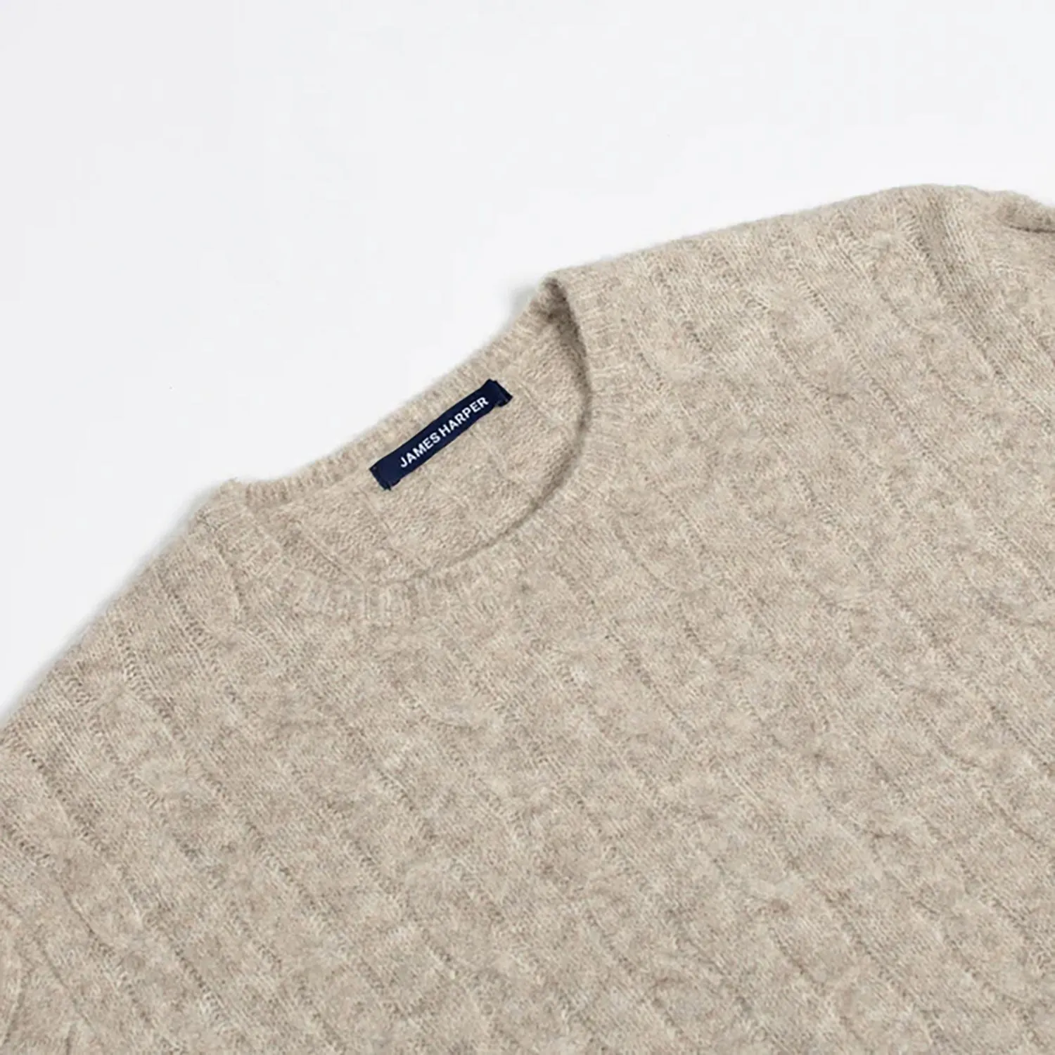 JAMES HARPER WOOLY CABLE KNITWEAR JHK41