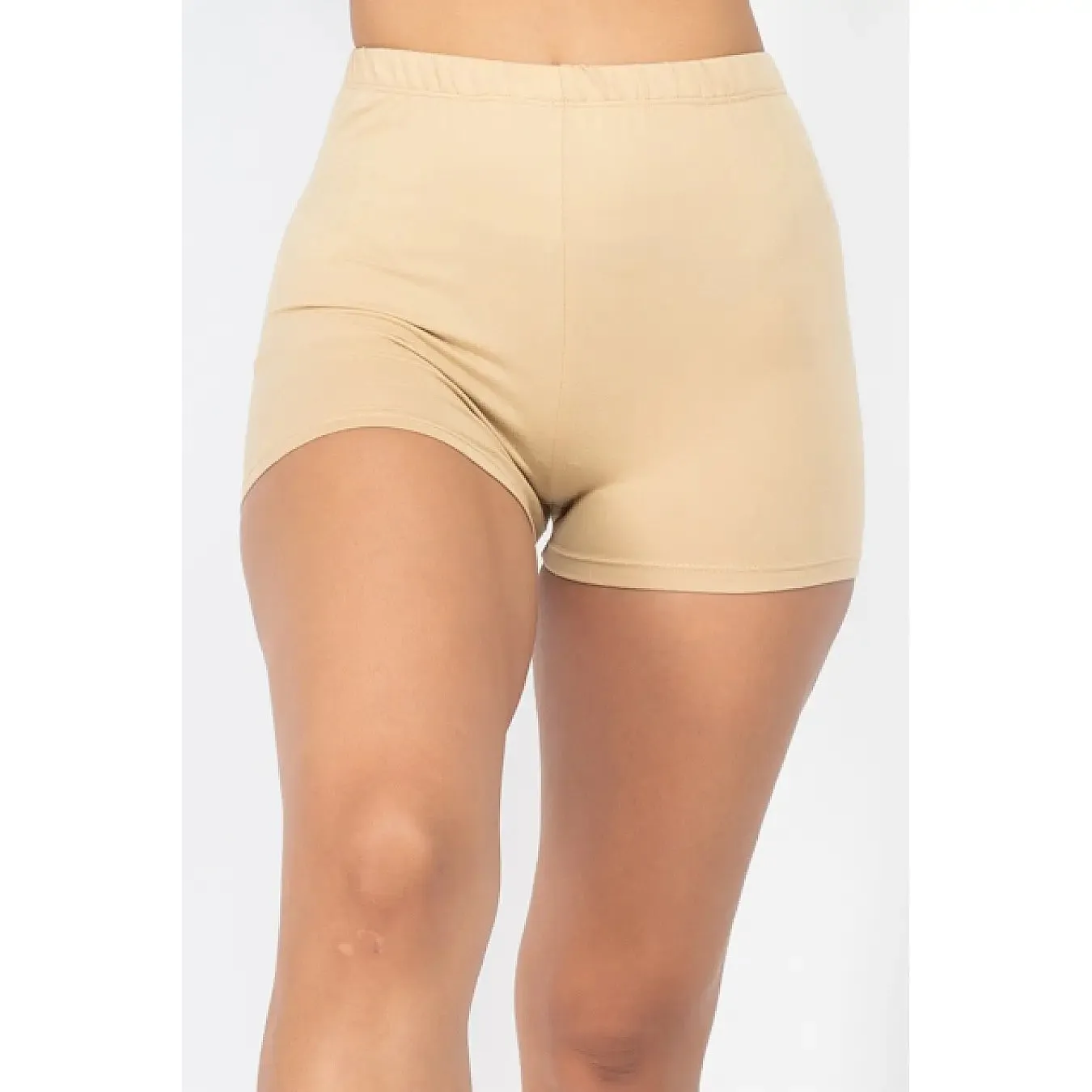 Jersey Boy Shorts - Tan