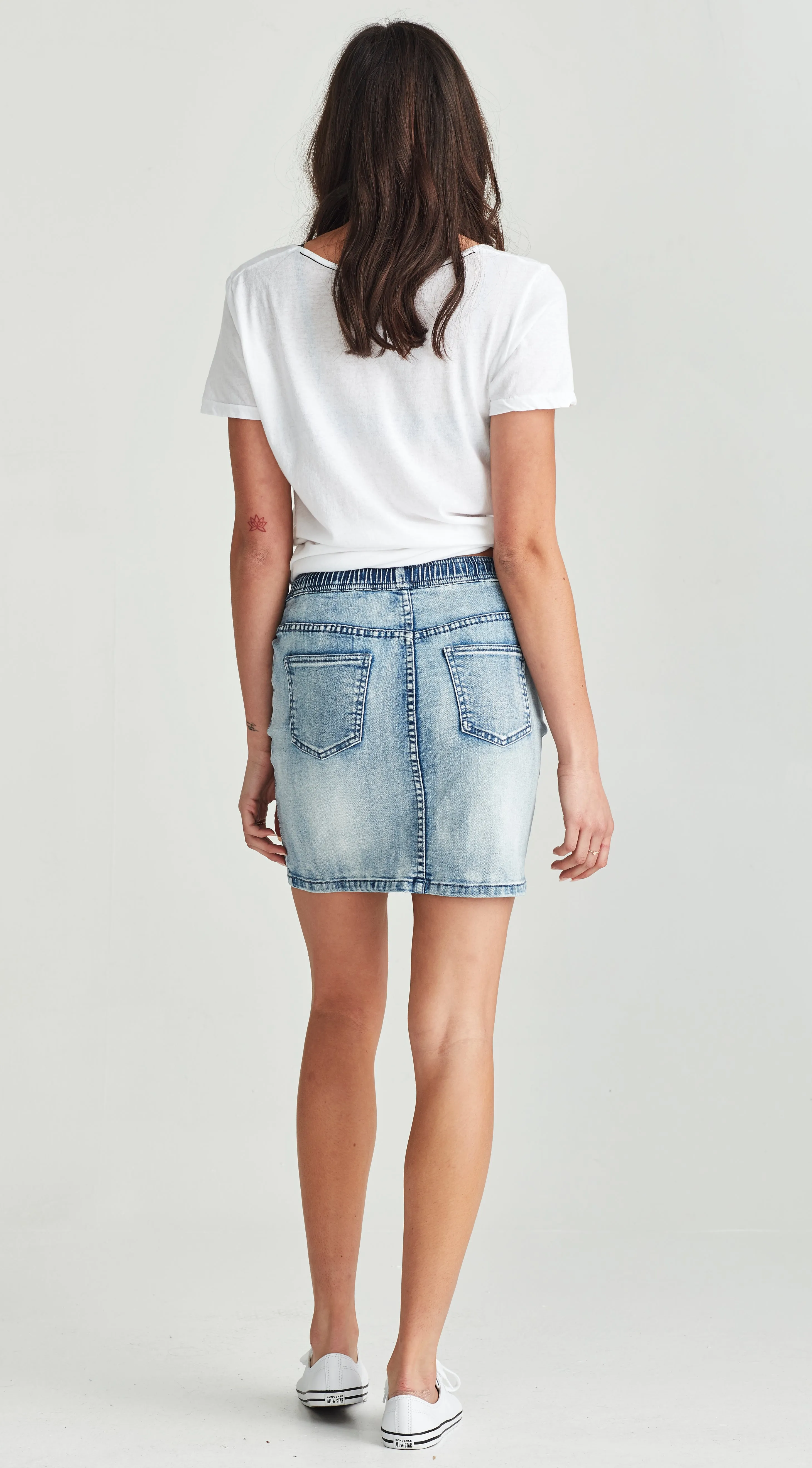 JESSIE | Skirt Soft Pale Blue