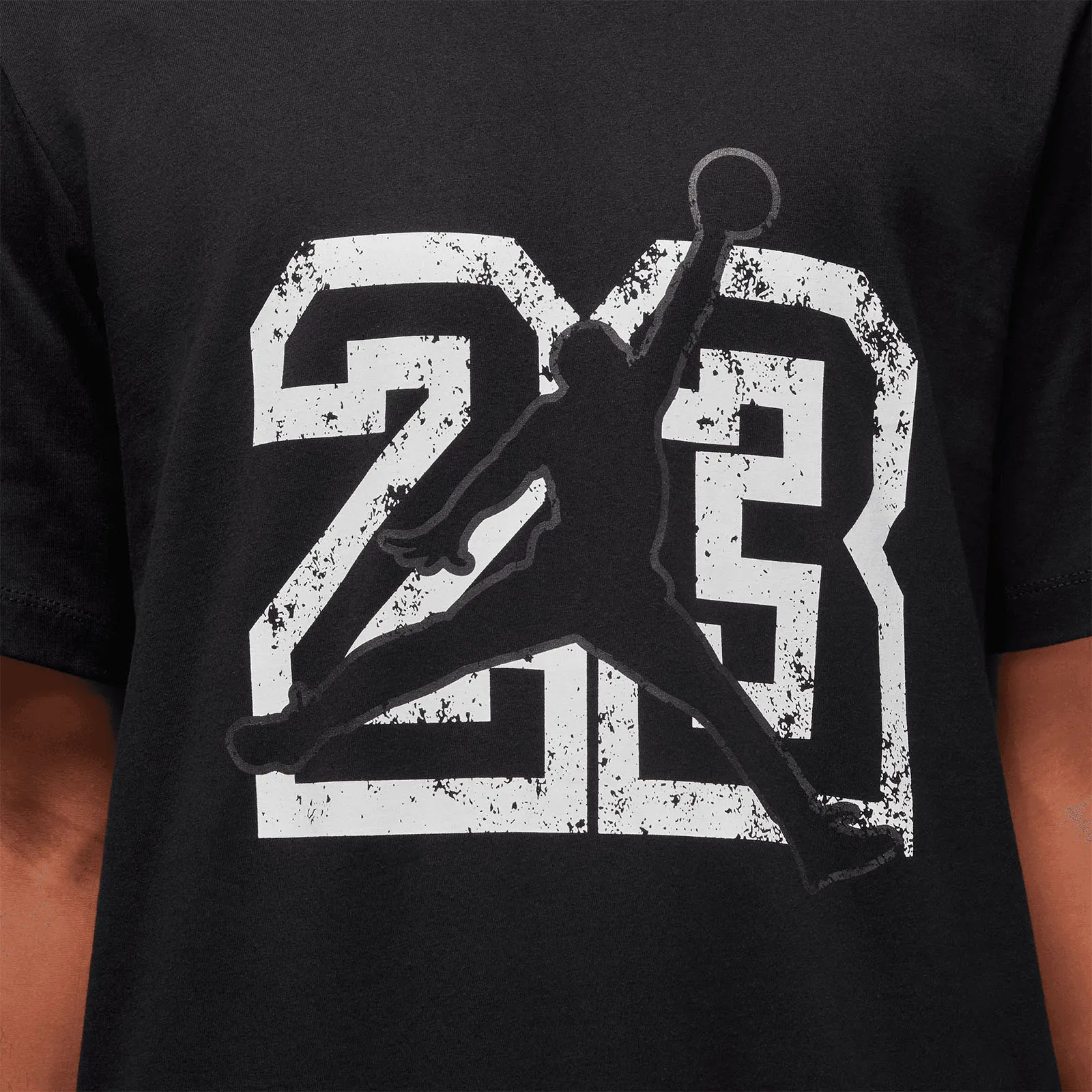 Jordan Flight Essential Jumpman 23 T-Shirt - Black/White