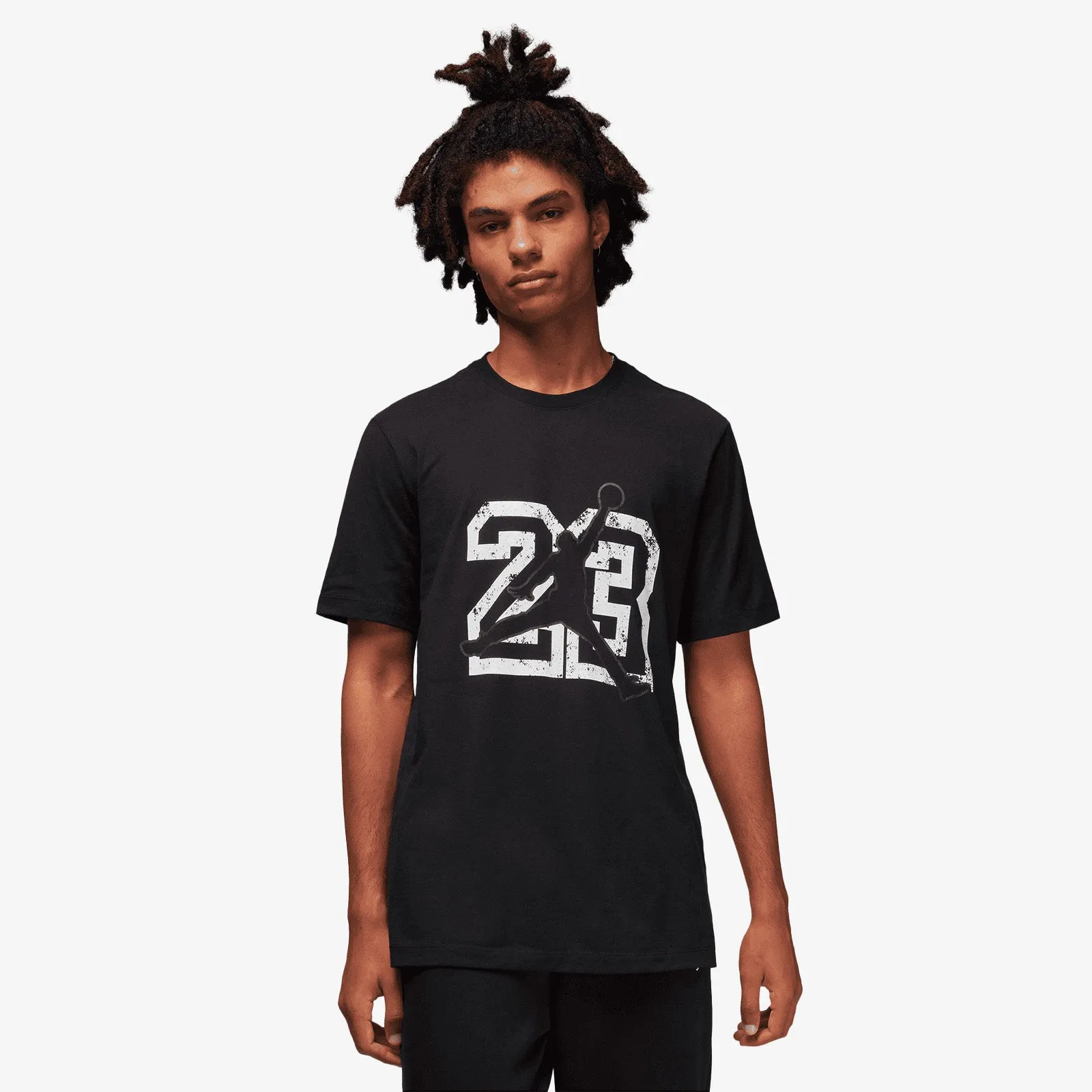 Jordan Flight Essential Jumpman 23 T-Shirt - Black/White