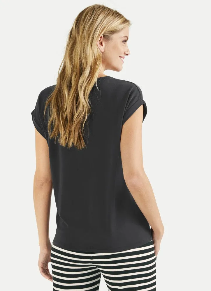 Juvia Modal Jersey Boxy Tee J81013158