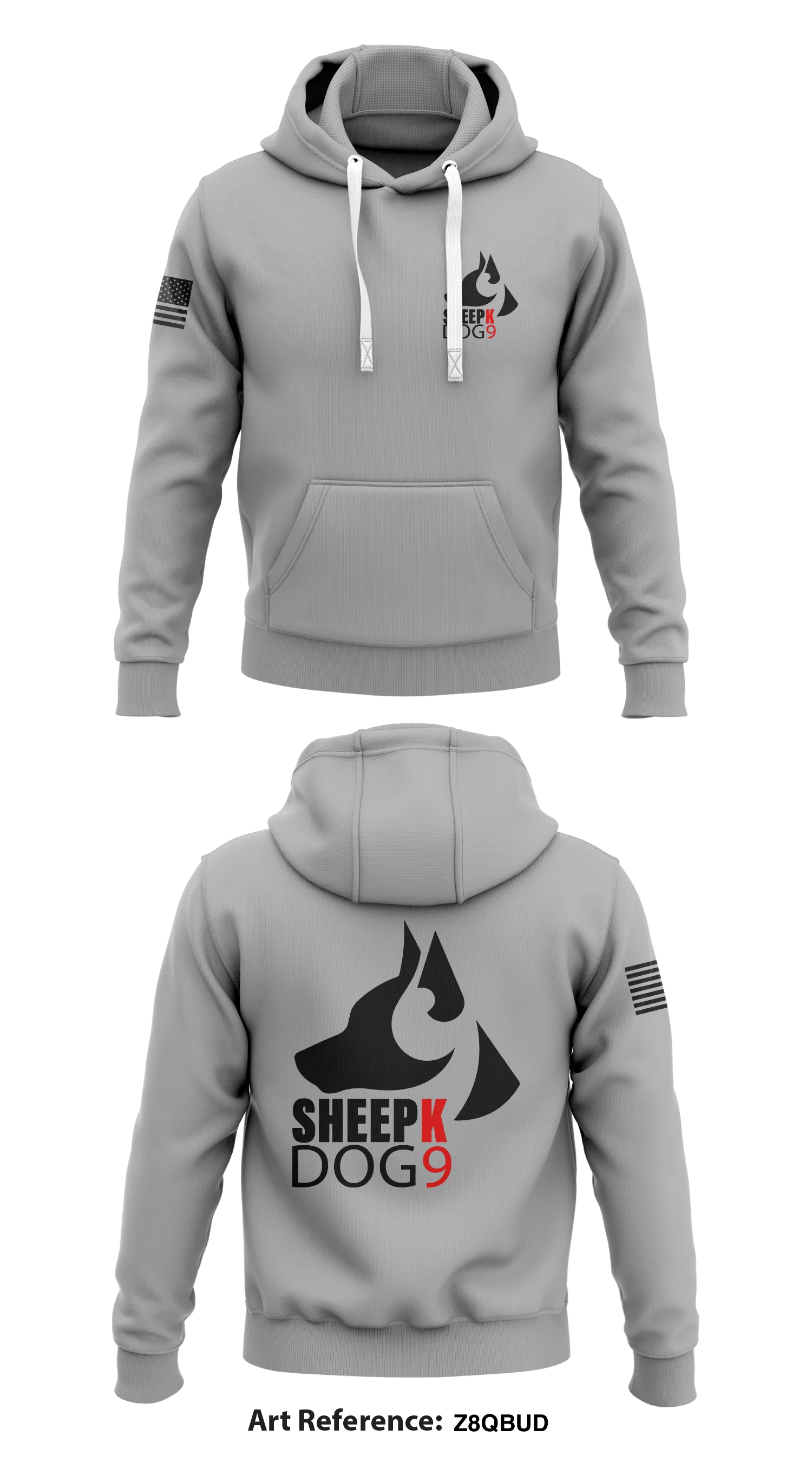 K9 UNIT Store 1  Core Men's Hooded Performance Sweatshirt - z8qbUD
