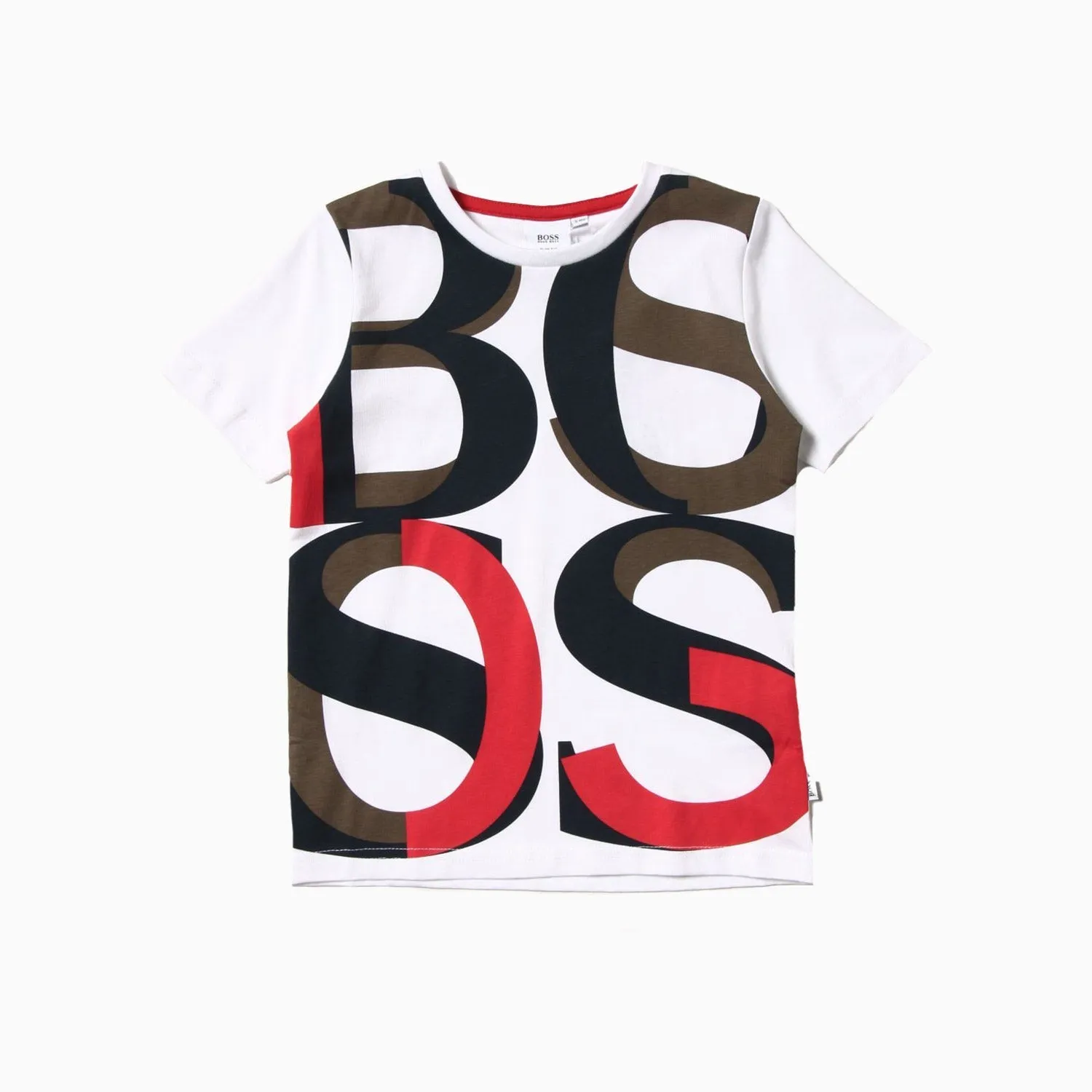 Kid's Large Text Logo T-Shirt
