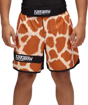 Kids Recharge Grappling Shorts - Giraffe
