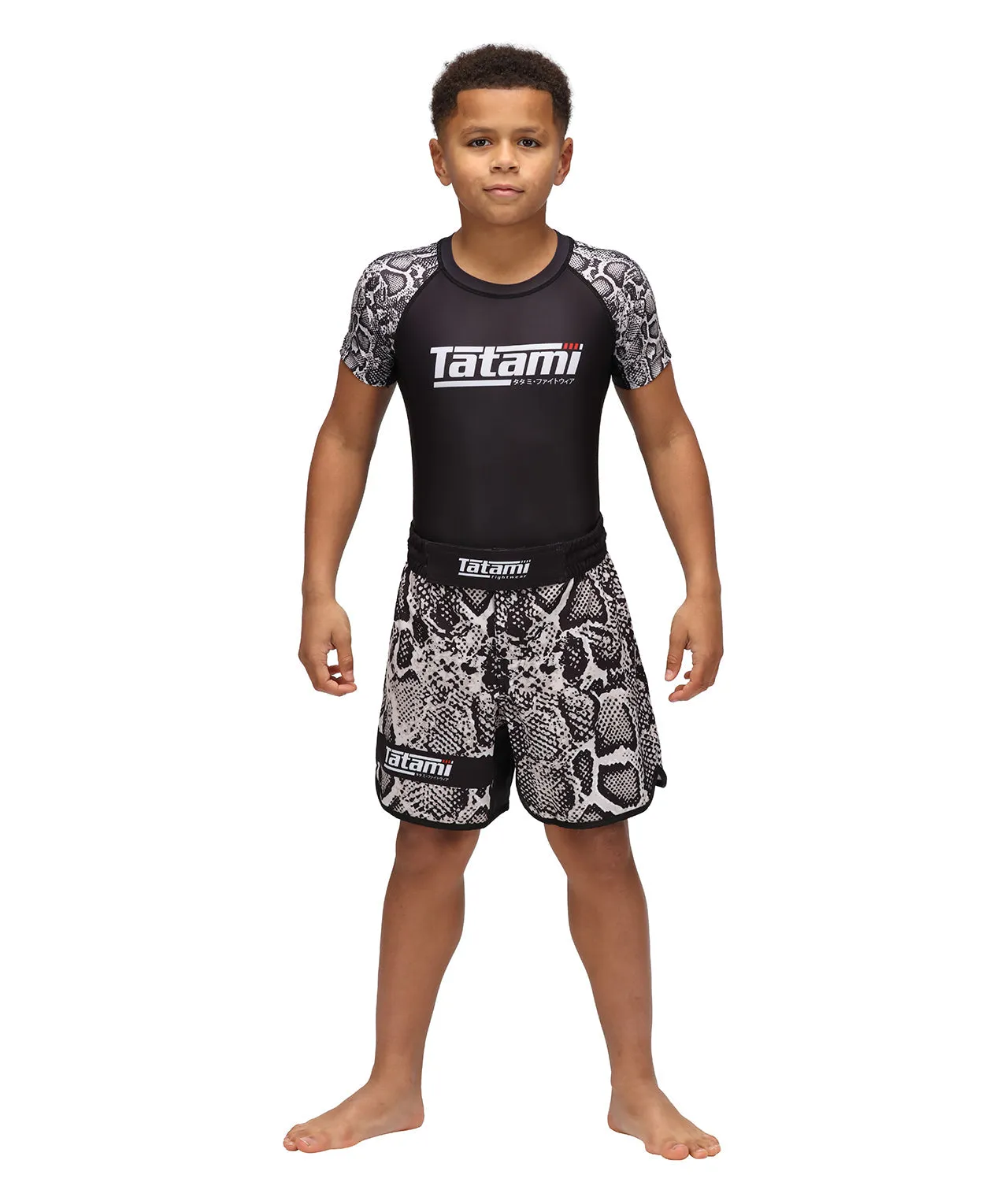 Kids Recharge Grappling Shorts - Snake