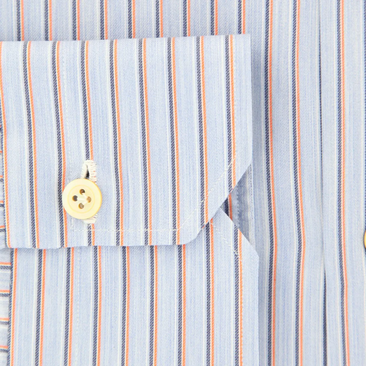 Kiton Light Blue Shirt - Slim