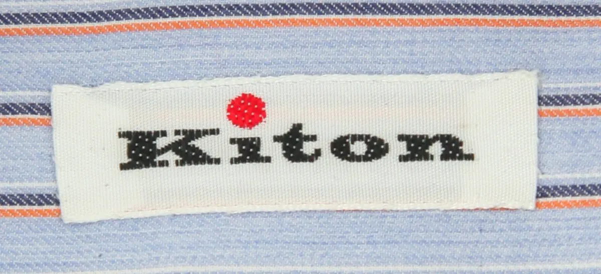 Kiton Light Blue Shirt - Slim