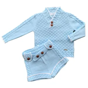 Knitted Jumper and Short Set