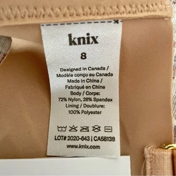 Knix WingWoman Contour Bra beige 40D NWT