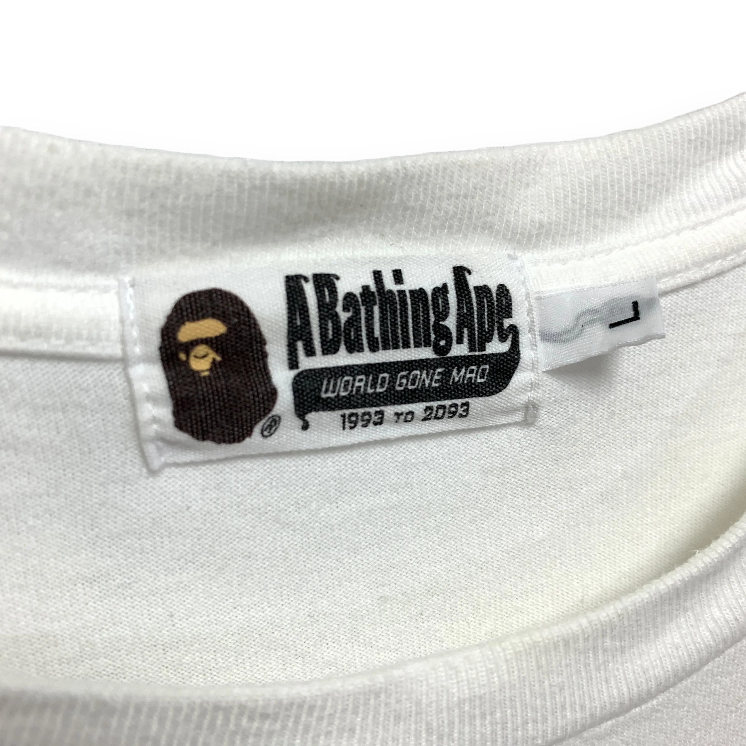 [L] A Bathing Ape Bape Multi Camo Pocket Tee T-Shirt