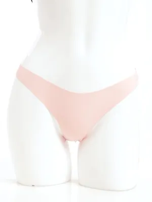 Ladies Dipped Microfibre Boyleg Panty - Light Pink