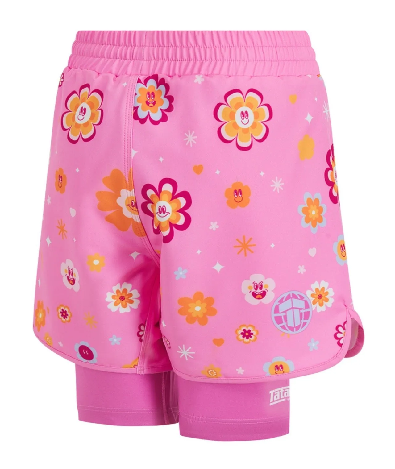 Ladies Flower Power Hybrid Shorts
