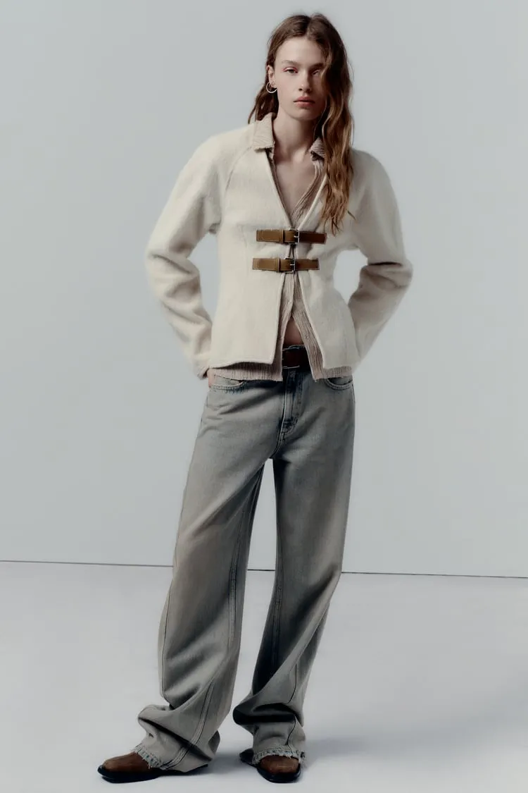 Lani -  Women’s Soft Jacket with Buckle