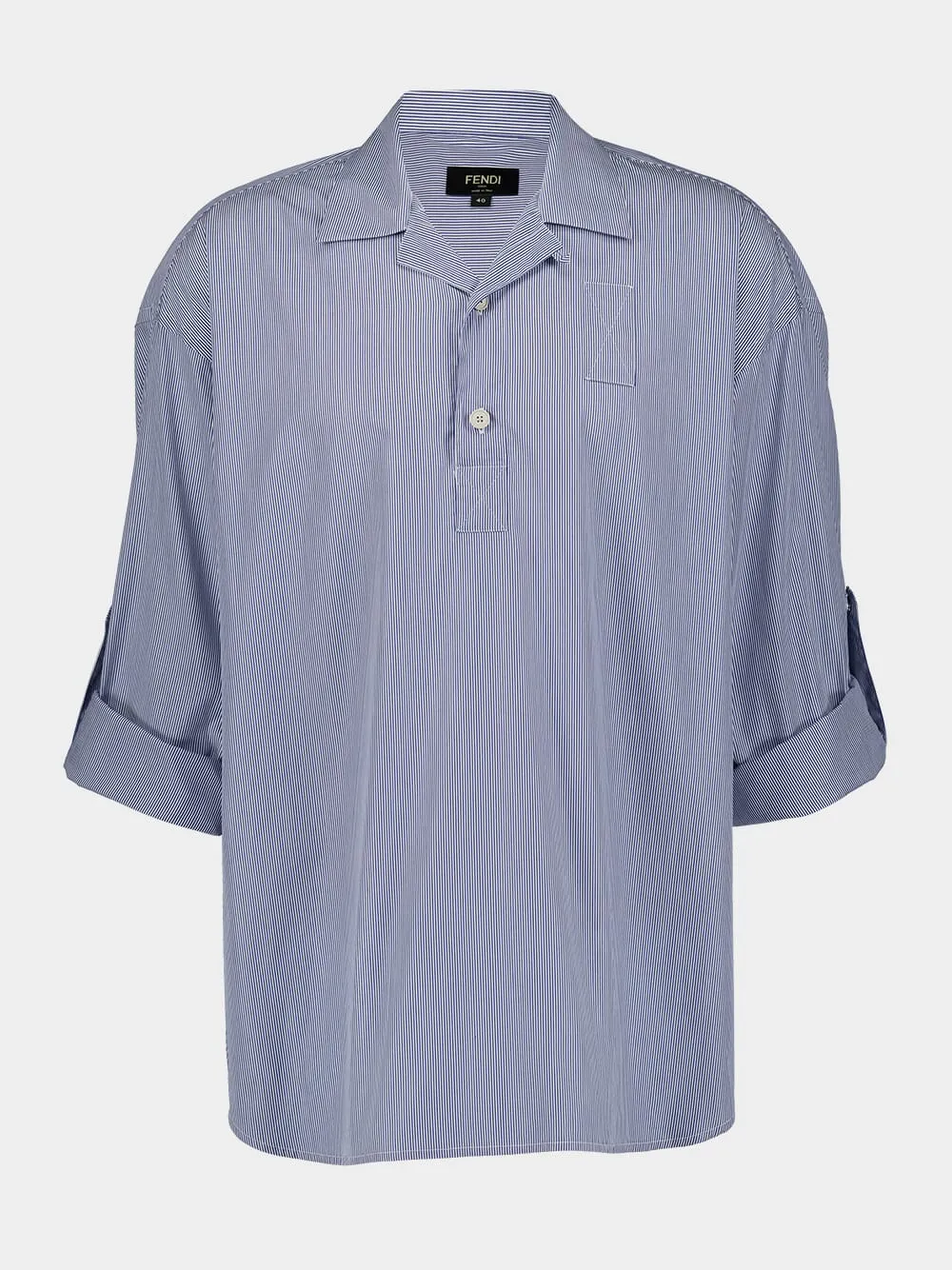Light Blue Striped Shirt