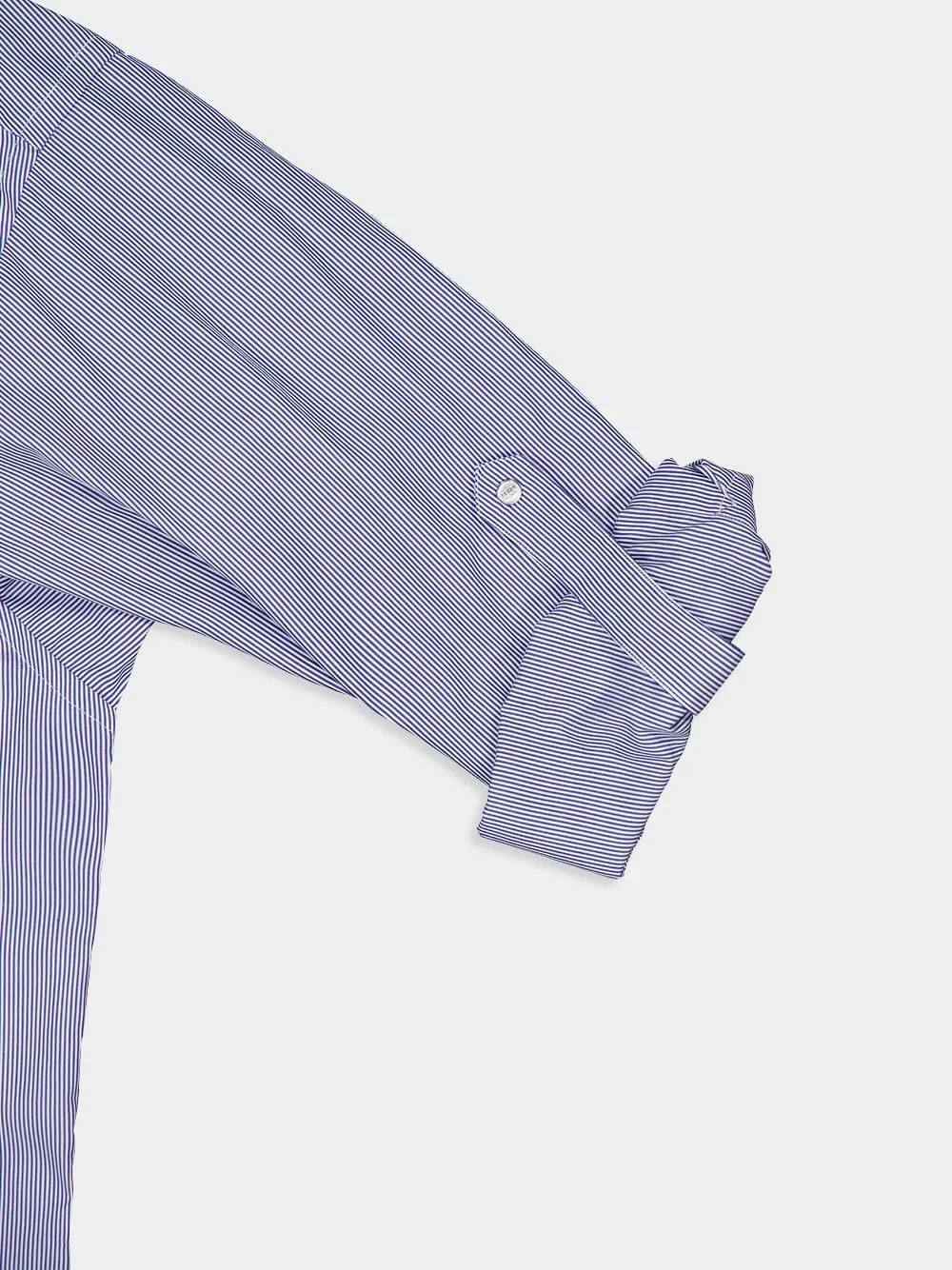 Light Blue Striped Shirt
