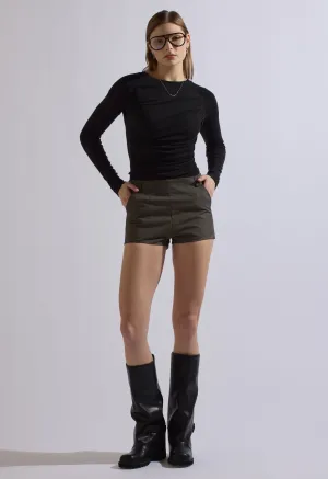 Lila Olive Shorts