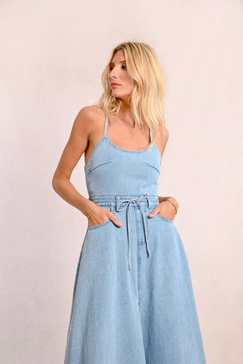 Long Denim Dress