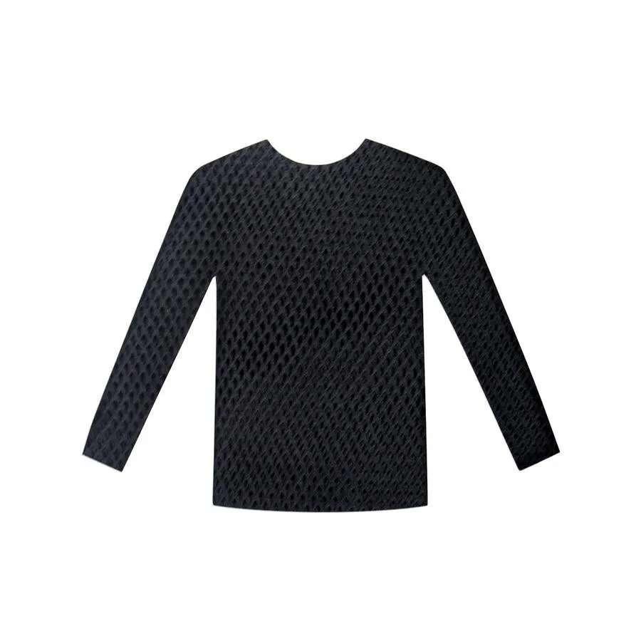 Long Sleeve Fishnet Top