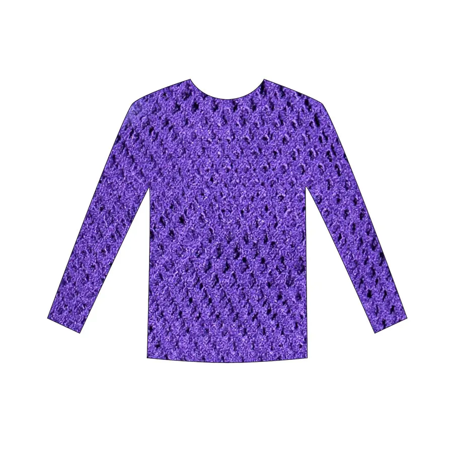 Long Sleeve Fishnet Top