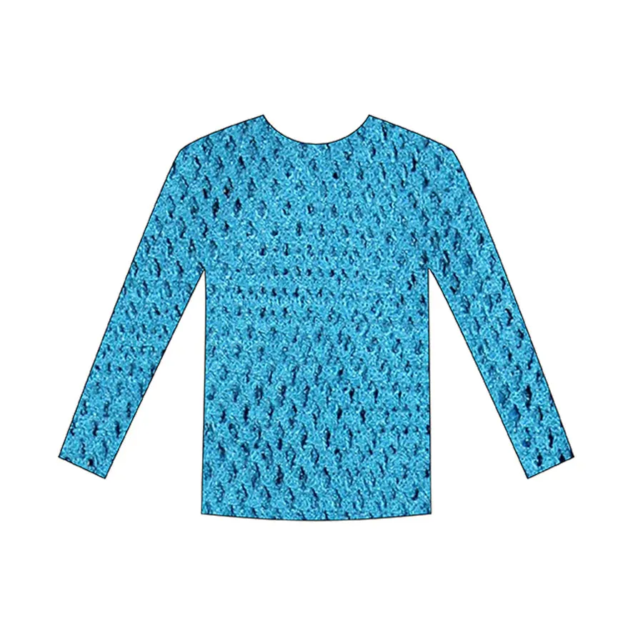 Long Sleeve Fishnet Top