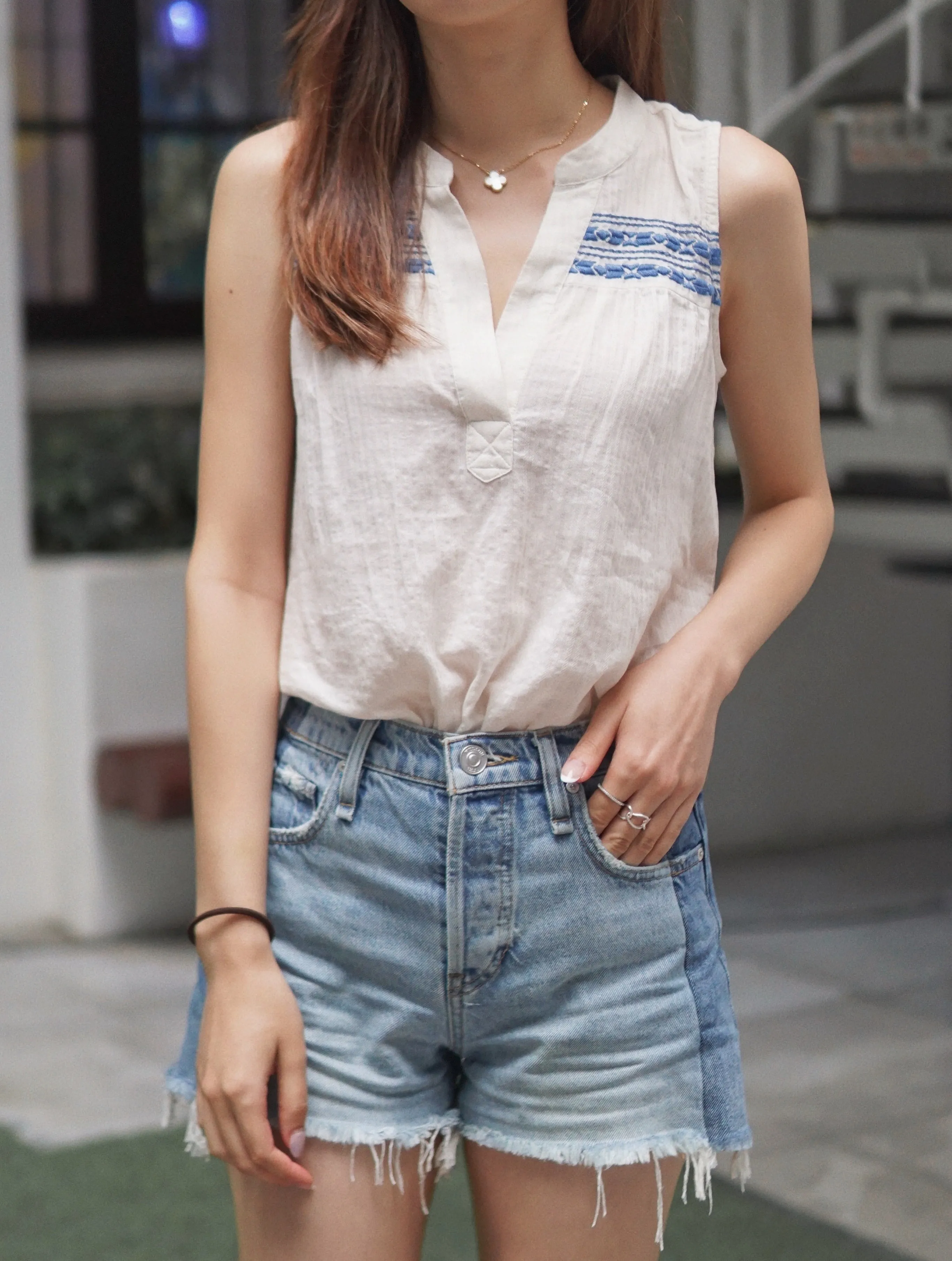 Lori High Rise Shorts