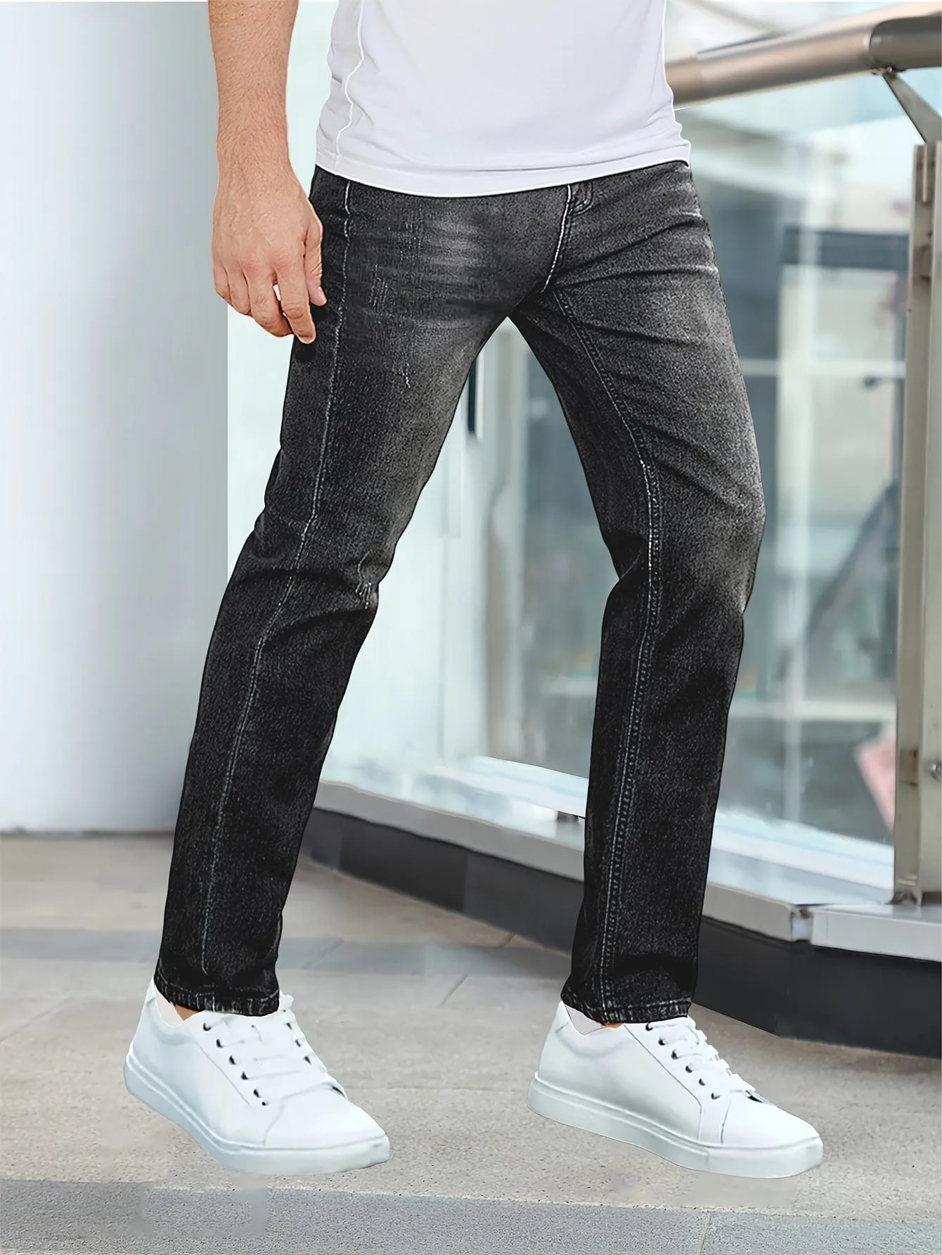 Lässige Stretch-Jeans für Männer