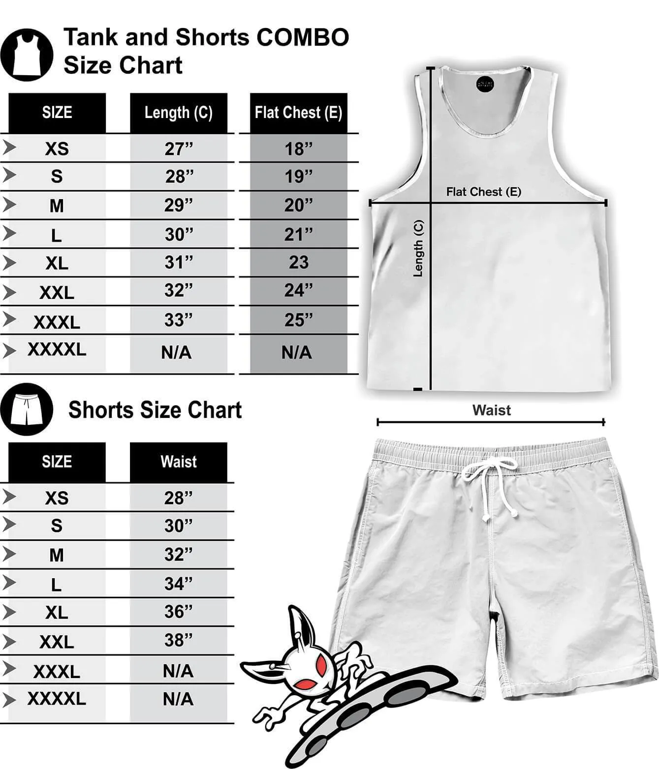 Lucky Paint Tank And Shorts Rave Outfit