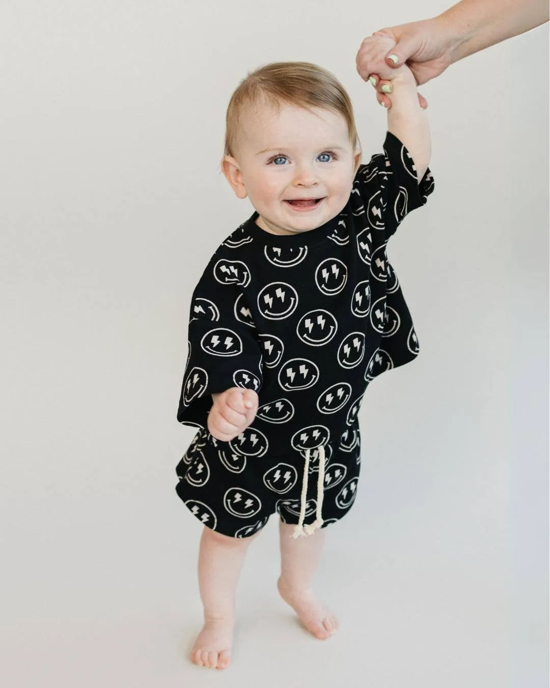 Lucky Panda Kids - Shorts Set | Electric Smiley