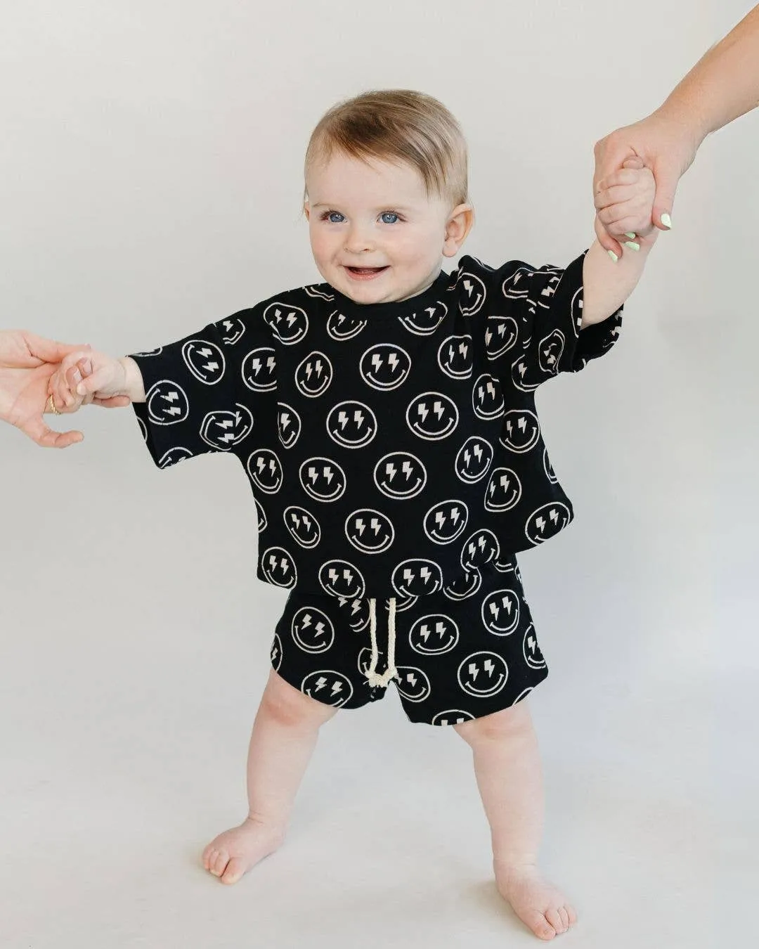 Lucky Panda Kids - Shorts Set | Electric Smiley