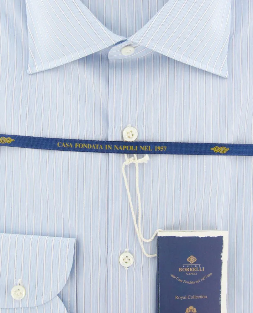 Luigi Borrelli Light Blue Shirt - Slim