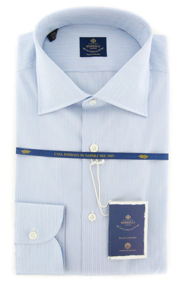 Luigi Borrelli Light Blue Shirt - Slim