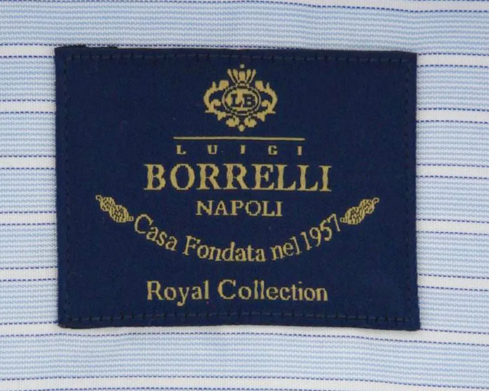 Luigi Borrelli Light Blue Shirt - Slim