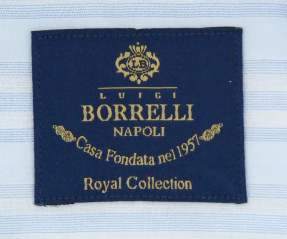 Luigi Borrelli Light Blue Shirt - Slim