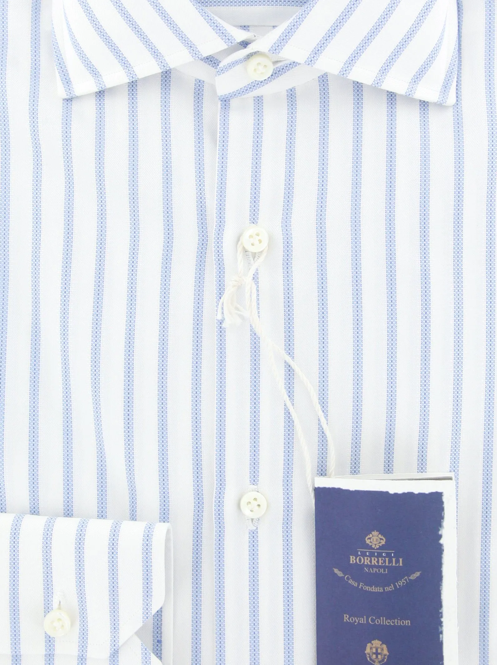 Luigi Borrelli Light Blue Shirt - Slim
